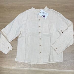 Tocoto vintage Cream Button Down Shirt